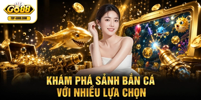 Go88 Khám phá sảnh bắn cá với nhiều lựa chọn