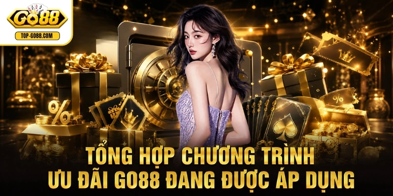 Go88 Tổng hợp chương trình ưu đãi GO88 đang được áp dụng